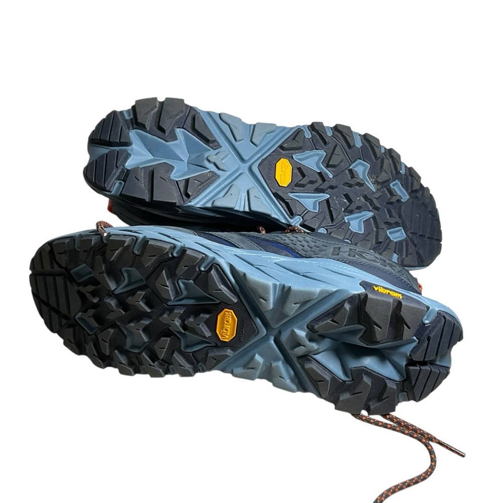 Hoka Anacapa Low GTX Gore-Tex Hiker Navy Blue. Like New. Size Men's 9.5D - Picture 6 of 9